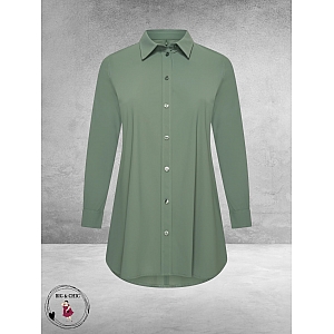 PLUS BASICS Blouse Long Linde